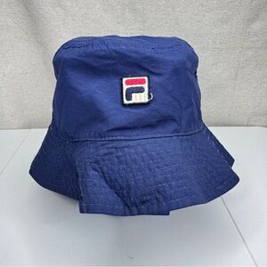 Vintage Fila Bucket Hat in blue size Large